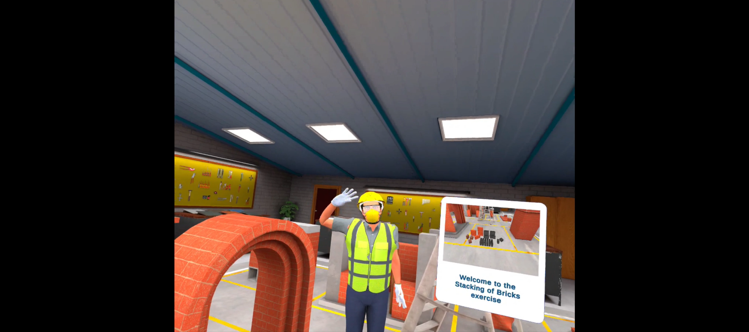 Stacking of Bricks in Construction